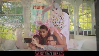 Young Girl Has Sexual Encounter With Her Uncle In Easter Bunny Costume