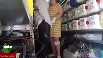 Hidden Camera Captures Workplace Sex In Spain