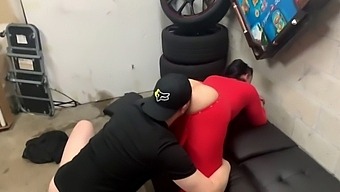 Mature Milf Seduces Her Step-Son During Gaming Session