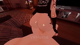Intense Pov Experience With A Lap Dance On The Couch And Face-To-Face Genital Grinding