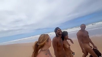 Nudist Beach Fun With Gorgeous Friends: Watch Us Get Wild!