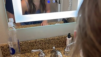 Naughty Bridesmaid Secretly Gives Me A Passionate Blowjob