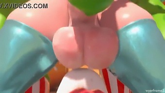 Princess Rosalina Futa'S Big Natural Tits And Skill With A Mouth Are On Display In This Video.